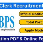 IBPS Clerk Recruitment 2025