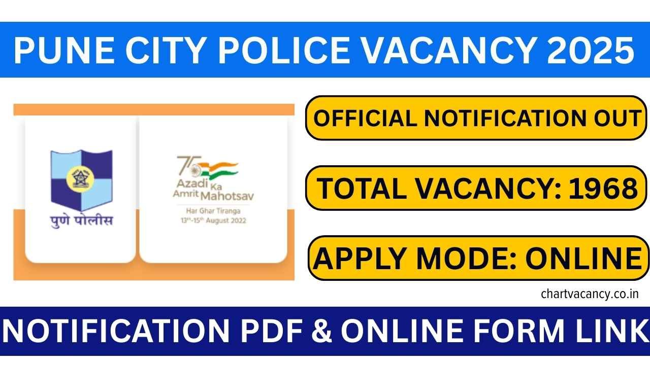 Pune City Police Vacancy 2025
