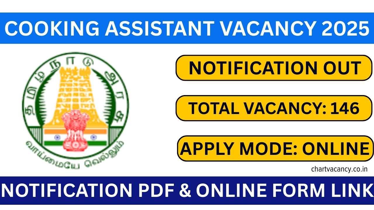 District Collectorate Krishnagiri Cooking Assistant Vacancy 2025