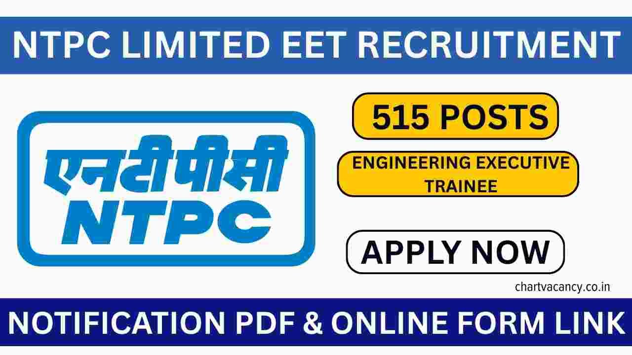 NTPC Limited EET Recruitment 2026