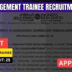 EIL Management Trainee Recruitment 2026