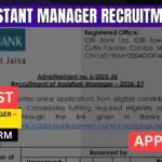 IDBI Assistant Manager Recruitment 2026