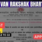 MPESB Van Rakshak Bharti 2026