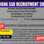 Odisha SSB Recruitment 2026