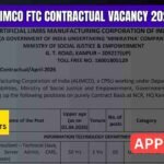 ALIMCO FTC Contractual Vacancy 2026