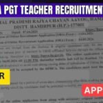 HPRCA PGT Teacher Recruitment 2026
