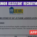LIC HFL Junior Assistant Vacancy 2026