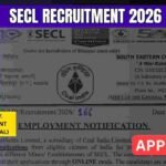 SECL Recruitment 2026