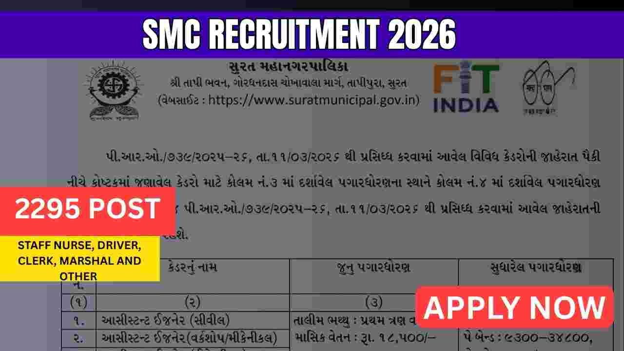 SMC Recruitment 2026