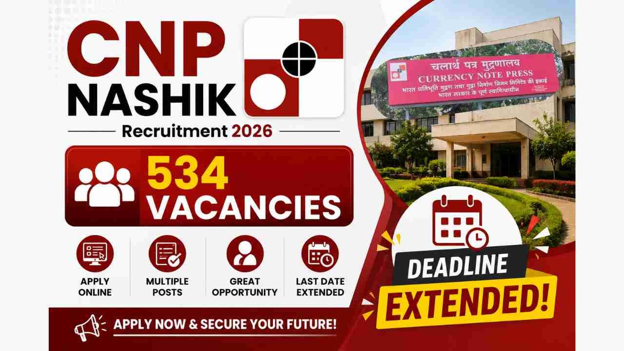 CNP Nashik Recruitment 2026