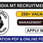 Coal India MT Recruitment 2026