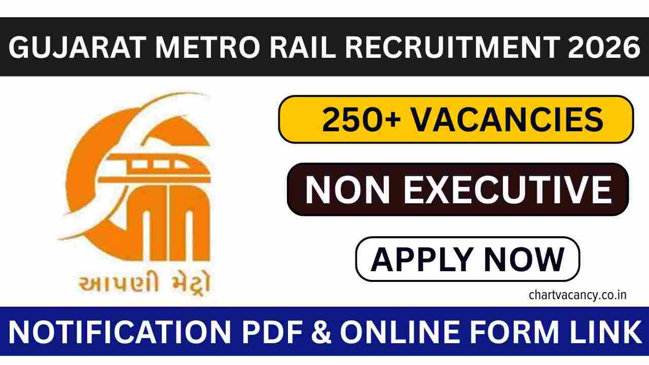 Gujarat Metro Rail Non Executive Recruitment 2026