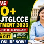Jharkhand JSSC JTGLCCE Recruitment 2026
