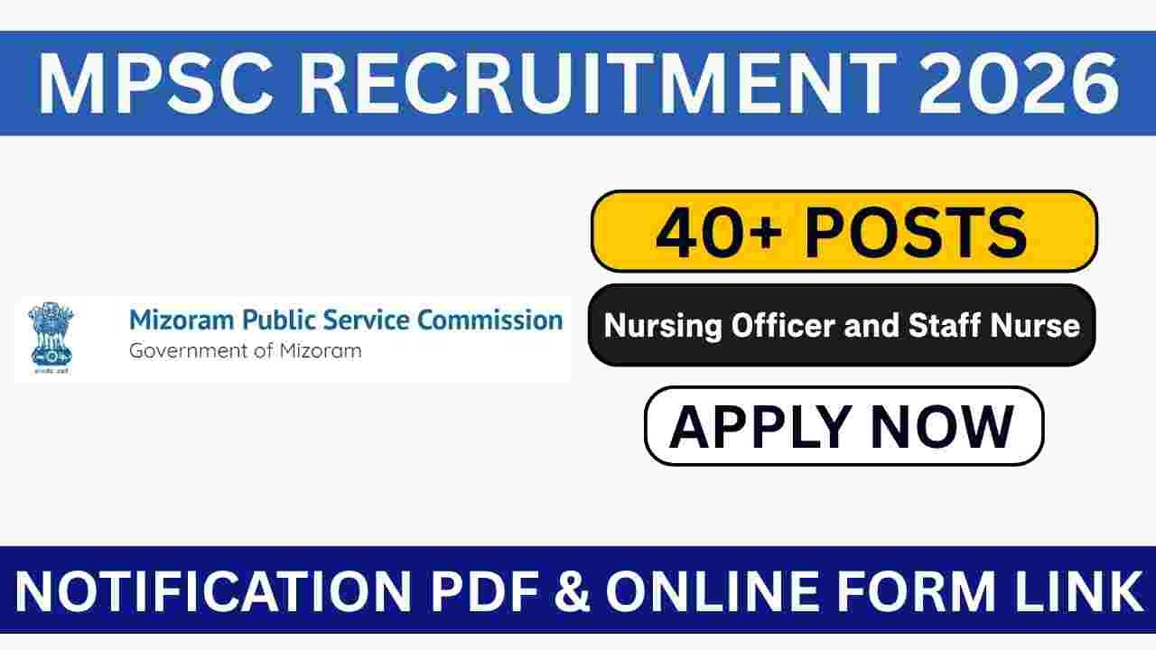 MPSC Nursing Officer & Staff Nurse Recruitment 2026