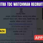 Maharashtra TDC Watchman Recruitment 2026