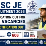OSSC JE Recruitment 2026