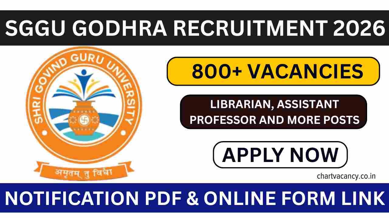 SGGU Godhra Recruitment 2026
