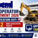 BEML Operator Recruitment 2026