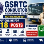 GSRTC Conductor Recruitment 2026