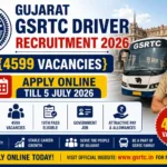 Gujarat GSRTC Driver Recruitment 2026