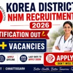 Korea District NHM Recruitment 2026