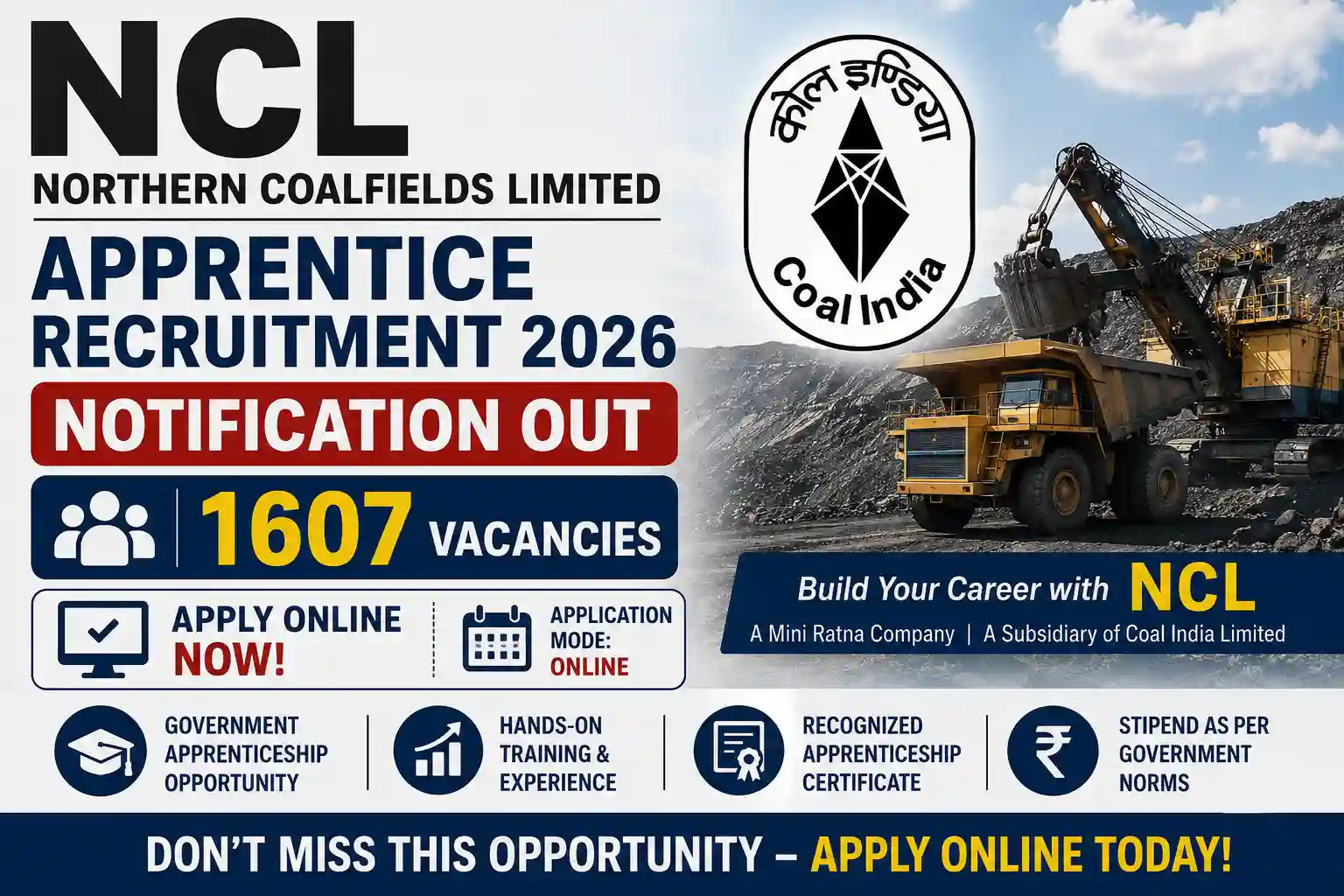 NCL Apprentice Recruitment 2026