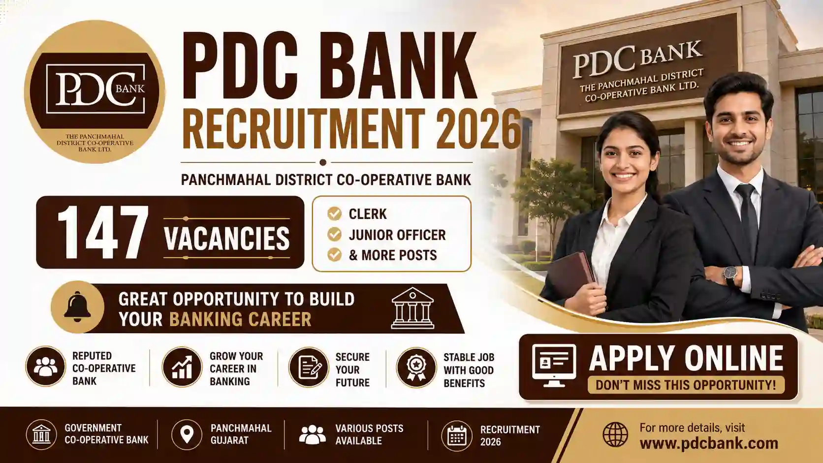PDC Bank Recruitment 2026