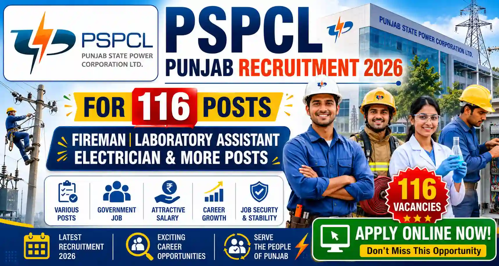 PSPCL Punjab Recruitment 2026