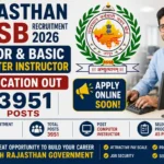Rajasthan RSSB Senior & Basic Computer Instructor Recruitment 2026
