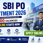 SBI PO Recruitment 2026