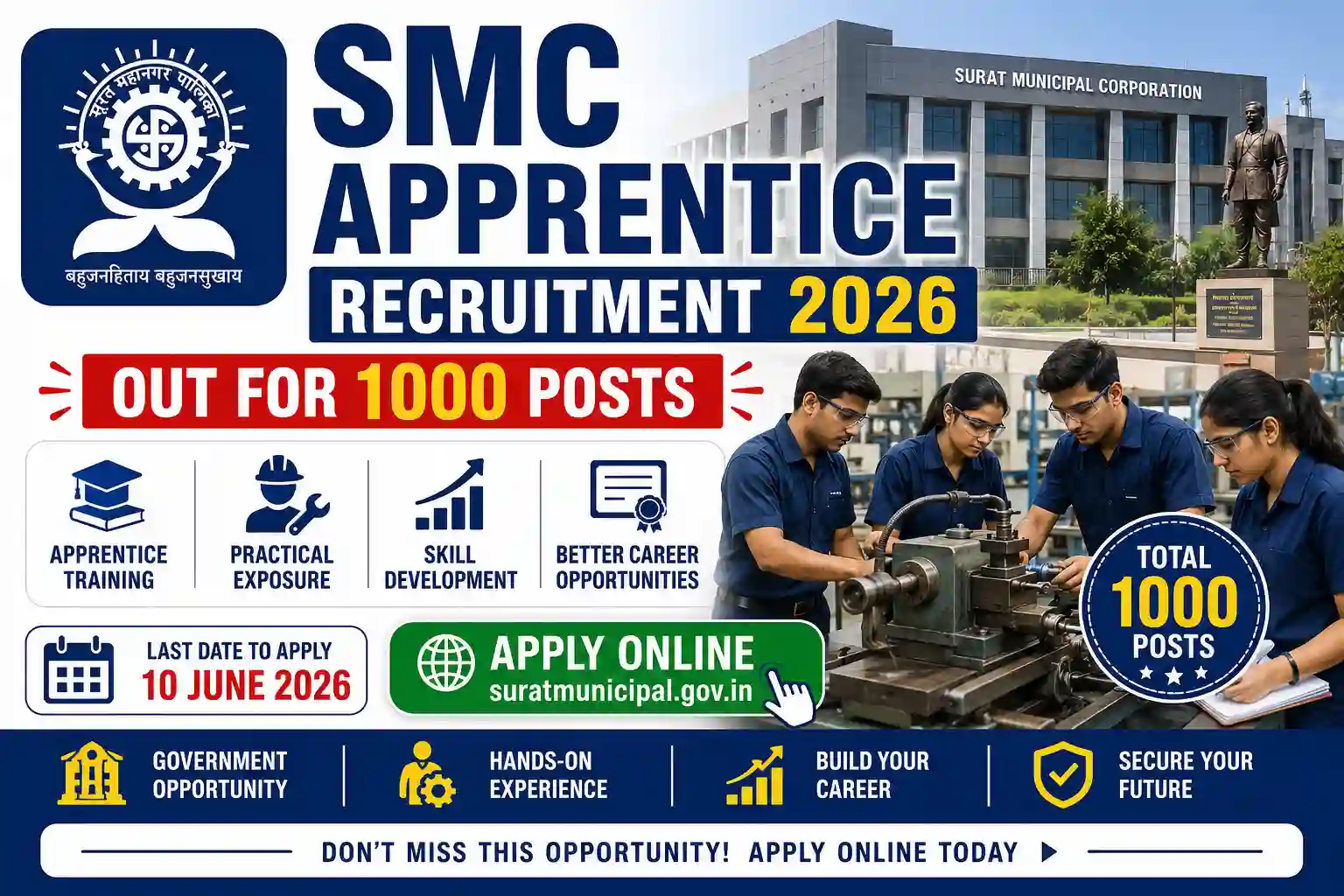 SMC Apprentice Recruitment 2026