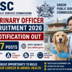 SPSC Veterinary Officer Recruitment 2026