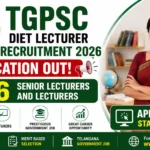 TGPSC DIET Lecturer Recruitment Notification 2026 OUT for 86 Senior Lecturers and Lecturers